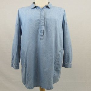 Charlotte Russe Jean shirt Dress